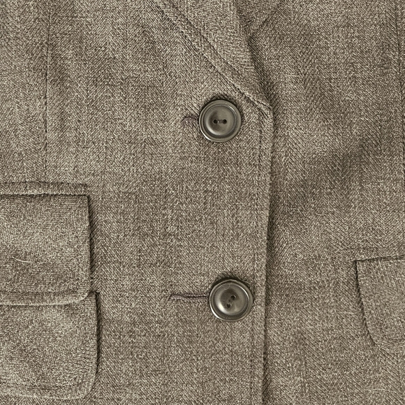 #30- Suzy Shier ladies pant suit grey wide leg size 3/4 - Picture 3 of 3